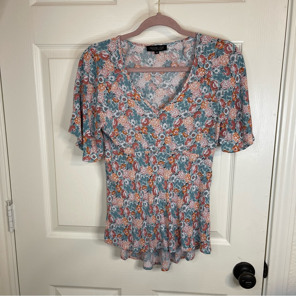 Rachel Zoe Floral Top